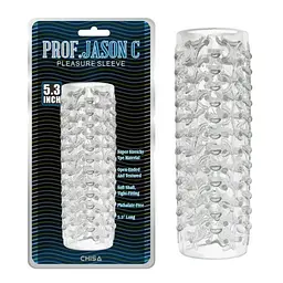 Мастурбатор гель Prof.Jason C 5.3 inch Clear