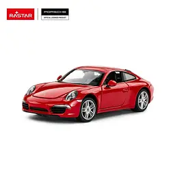 Машинка Rastar PORSCHE 911 CARRERA S 1:24 червоний 56200