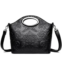 Сумка Italian Bags Pano 26х10х25,5 см Чорний (id_1388)