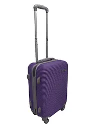 Валіза маленька S ABS-пластик Milano bag 004 56,5×39×24см 40л Фіолетовий