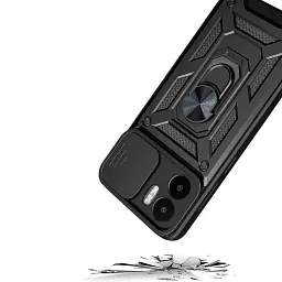 Панель BeCover Military для Xiaomi Redmi A2 Black (710206) - мініатюра 3