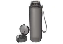 Пляшка для води EasyFit AquaFlow 600 мл чорна (EF-7003-BK) - мініатюра 4