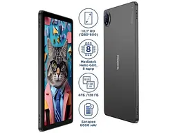 Планшет Sigma mobile Tab A1035 Basic 6/128GB Dark grey (4827798966112) - мініатюра 7