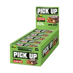 Горіхово-Протеїнові батончики, PickUp — 24 × 45 г Caramel Hazelnut