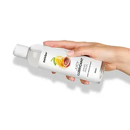 Лубрикант на водній основі Satisfyer Juicy Lubricant Mango & Passion 300 мл (м'яте паковання!!!) - мініатюра 7
