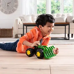 Трактор John Deere Kids пластик 30х17х18 см зелений жовтий чорний - мініатюра 10