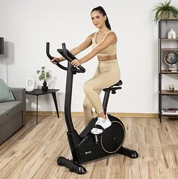 Велотренажер Gymtek XB2500 електромагнітний золотистий - мініатюра 10