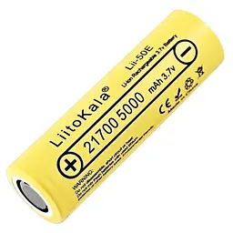 Акумулятор Liitokala Lii-50E 21700 5000mah battery