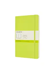 Записник Moleskine Classic середній, Нелінований Лимонний Зелений М'який (QP618C2)