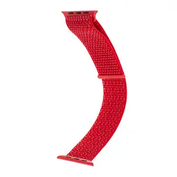 Ремінець Nylon Apple Watch 42/44/45/46/49 mm Red