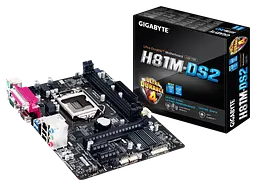 Материнська плата Gigabyte GA-H81M-DS2 LGA 1150 (GA-H81M-DS2) Б/В