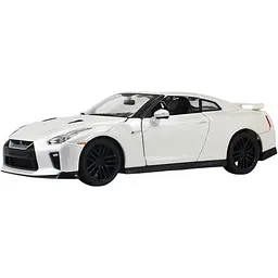 Автомодель Bburago Nissan GT-R 1:24 Metallic White (18-21082) [119115] - мініатюра 3