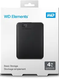 Зовнішній жорсткий диск WD 2.5` USB 4.0TB Elements Portable Black (WDBU6Y0040BBK-WESN) - мініатюра 7