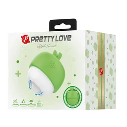 Кліторальний стимулятор Pretty Love Apple Secret зелений - мініатюра 11