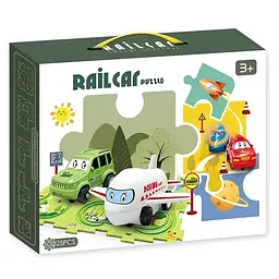 Розвиваюча іграшка-пазл Epik SHT 1103A Dinosaur Park 25 pcs Yellow - мініатюра 4