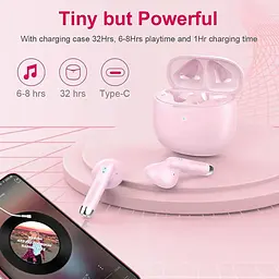 Бездротові навушники Jxrev Bluetooth 5.3 HI-FI - мініатюра 5