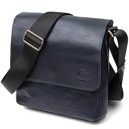 Чоловіча шкіряна сумка GRANDE PELLE 24х24х6 см sum0015576