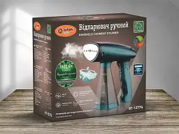Ручний відпарювач для одягу Bitek BT-1277 г 200 мл 1600 Вт Парогенератор для прасування одягу Зелений - мініатюра 4