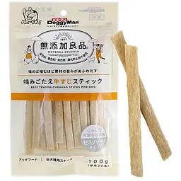 Ласощі для собак жувальні DoggyMan Beef Tendon Sticks говядина