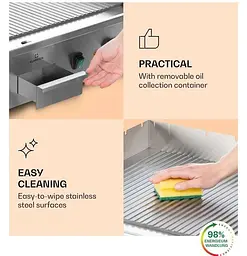 Електричний гриль Klarstein Grillmeile 4400 (10039916) - мініатюра 7