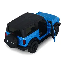Автомодель – Ford Bronco Badlands (синій) - мініатюра 2
