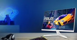Монітор Asus 27" VY279HF-W HDMI Audio IPS 100Hz 1ms AdaptiveSync білий teh0014260 - мініатюра 3