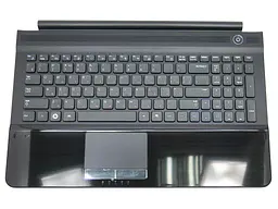 Клавіатура для Samsung RC510, RC520, BA75-03029C (RU Black в комплекті з верхньою кришкою, динаміками та тачпадом). Оригінал. - мініатюра 3