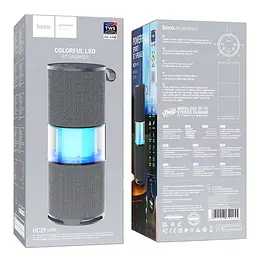 Портативна bluetooth колонка Hoco HC29 з LED підсвічуванням - мініатюра 2