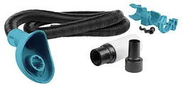 Система пиловідведення для перфоратора Makita DHR400, HM001G, HM002G, HR005G, HR006G, HM0870C, HM0871C, HM1101C, HM1111C, HM1203C, HM1213C, HM1214C, HR3530, HR3540C, HR3541FC, HR4002, HR4003C, HR4013C, HR4501C, HR4511C, HR5212C, HR5202C (199144-2)