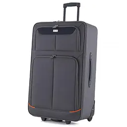 Валіза Semi Line 28" (L) Grey/Orange Lines (T5754-3)
