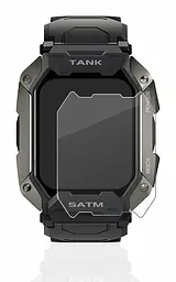 Захисне скло для Смарт-годинника Kospet Tank M1 Pro, підходить до Lemfo C20 1шт (19591)