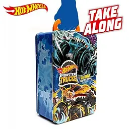 Контейнер для зберігання автівок Hot Wheels серії Monster Trucks металевий (HWCC21) - мініатюра 4