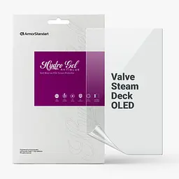 Гідрогелева захисна плівка Valve Steam Deck OLED, Anti-Blue, прозора, протиударна, захист від синього світла, відновлення від подряпин, стійка до подряпин, проста установка, ArmorStandart (ARM73568)
