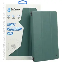 Чохол до планшета BeCover Smart Case Samsung Galaxy Tab S10 Plus (SM-X820/SM-X826) 12.4" Dark Green (712234) - мініатюра 7