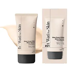 Крем WATI FOR SKIN для обличчя тонувальний Glow Cover PDRN Micro Spicule Foundation сяючий 50 мл