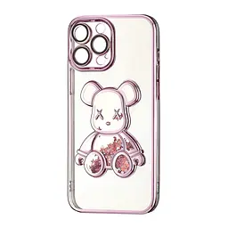 Чохол Shining Bear Case iPhone 13 Pro Max Pink