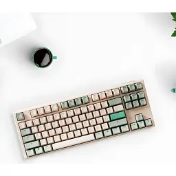 Клавіатура Ducky One 3 TKL Cherry MX Red Matcha Cream UA (DKON2187-RUAPXМAEGGC1) [126112] - мініатюра 7