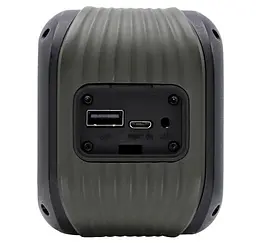 Портативна Bluetooth колонка Divoom Voombox Rock 30W Black-Green - мініатюра 5