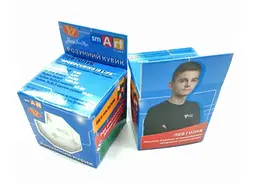 Розумний Кубик 3х3 без наліпок кольоровий пластик (Smart Cube 3x3 Stickerless) (SC322) - мініатюра 2