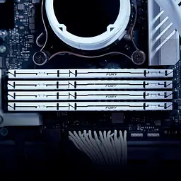 Модуль пам'яті Kingston Fury DDR5 64GB (2x32) 6400MHz Beast White XMP (KF564C32BWK2-64) - мініатюра 3