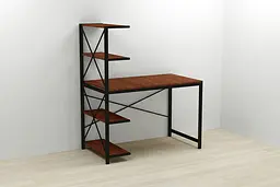 Комп'ютерний стіл Ferrum-decor Джек 75x140x70 Чорний ДСП Венге (FRD-105331)