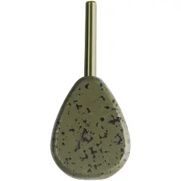 Грузило Brain In-Line Flat Lead 56g 2шт/уп Green