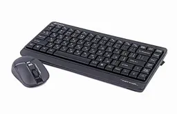 Комплект бездротовий A4tech Fstyler FG1112, Black, клавіатура+міша - мініатюра 3