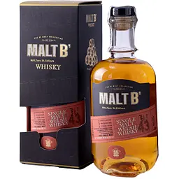 Віскі Malt B Welsh 40% 0.7 л у подарунковій упаковці (8425027004022) - мініатюра 2
