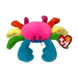 Мягкая игрушка Ty Beanie Babies Радужный краб Scuttle 15 см (41347)