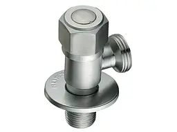 Кран для підключення сантехприладів MIXXUS 1/2x3/4 з нерж.сталі SUS304 VAL-07-1/2x3/4