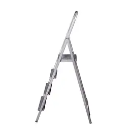Драбина Eurogold зварна 4-х сходинкова GREY, 156х49х9см, Арт.214 (ЕГ-214 GREY) - мініатюра 4