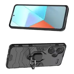 Чохол бампер Primolux Ring Armor для Xiaomi Redmi Note 13 Pro Plus 5G Black - мініатюра 3
