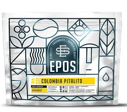 Кава в зернах EPOS COLOMBIA PITALITO свіжообсмажена 100% арабіка 200 г