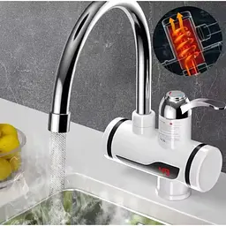 Проточний водонагрівач Delimano кран змішувач з миттєвим підігрівом води - мініатюра 2